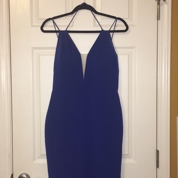 Beautiful blue Prom dress - Picture 6 of 8